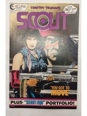 Scout #10 Eclipse Comics Timothy Truman Indie Classic Comic Book